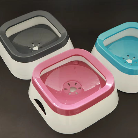 Cuenco de Agua Antiderrames para Perros y Gatos