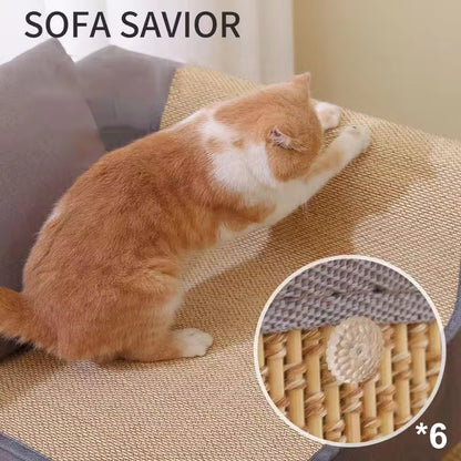 Protector de Sofá Antiarañazos para Gatos 