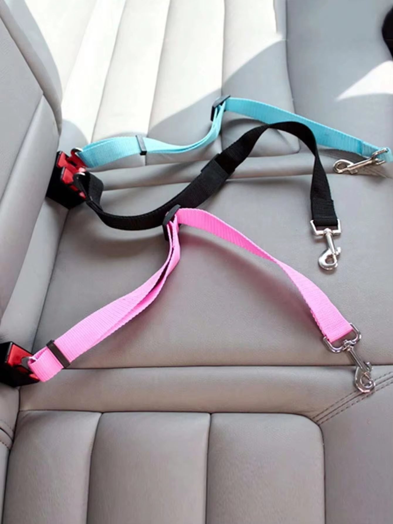 Cinturón de Seguridad Ajustable para Mascotas