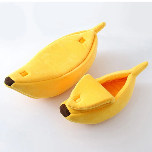 Cama para Mascotas en Forma de Plátano