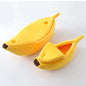 Cama para Mascotas en Forma de Plátano