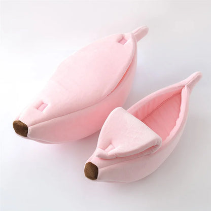 Cama para Mascotas en Forma de Plátano