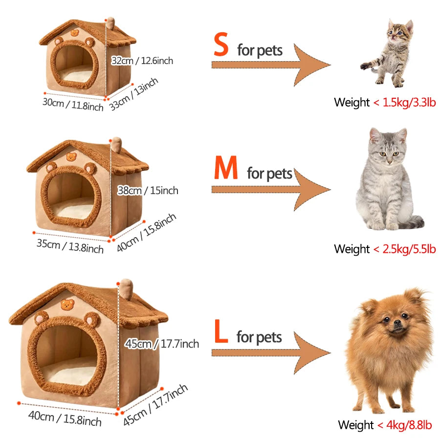 Casa Plegable para Mascotas